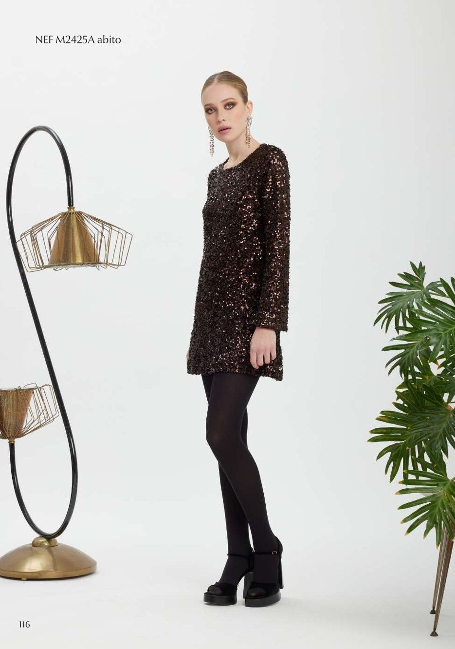 MINI ABITO PAILLETTES