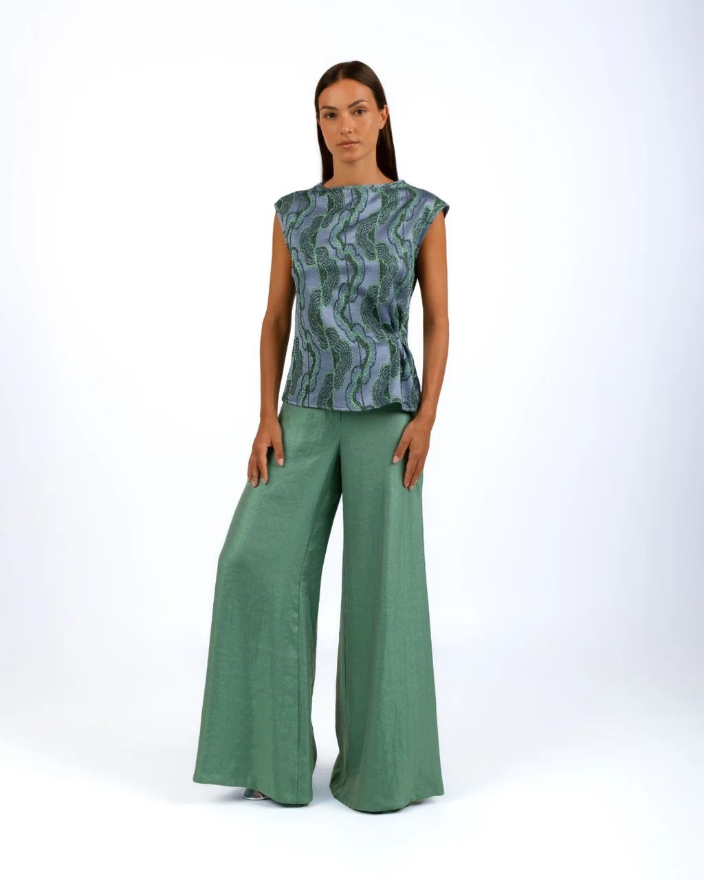 BLUSA FIORI SCURI