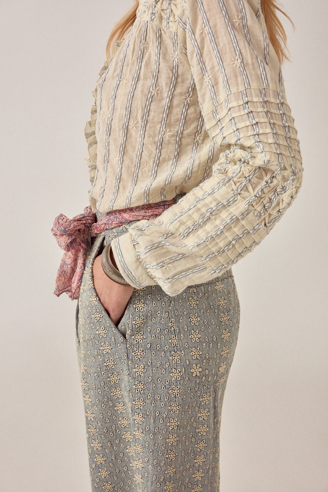 CAMICIA RICAMATA ELTA