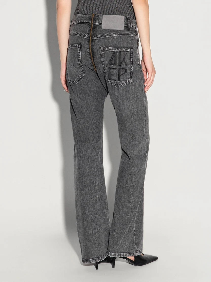 JEANS 5 TASCHE CON ZIP