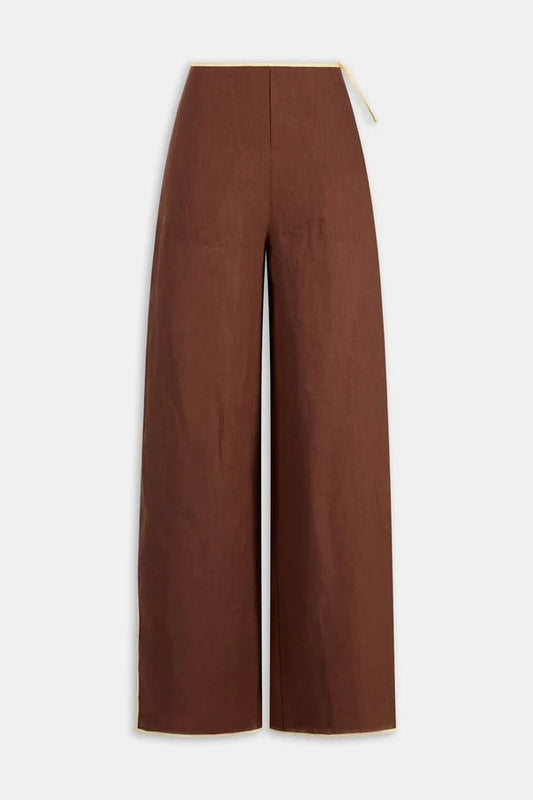 PANTALONE IN LINO