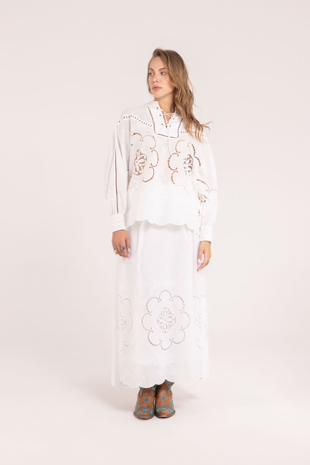 CAMICIA OSTUNI INTARSIA