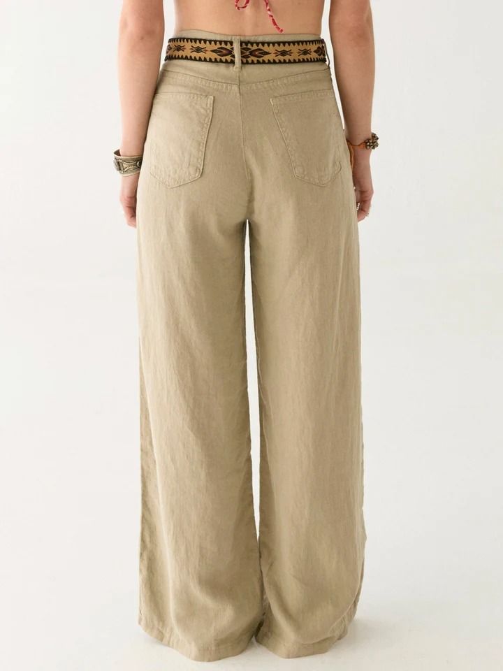 MARISA PANTALONE IN LINO