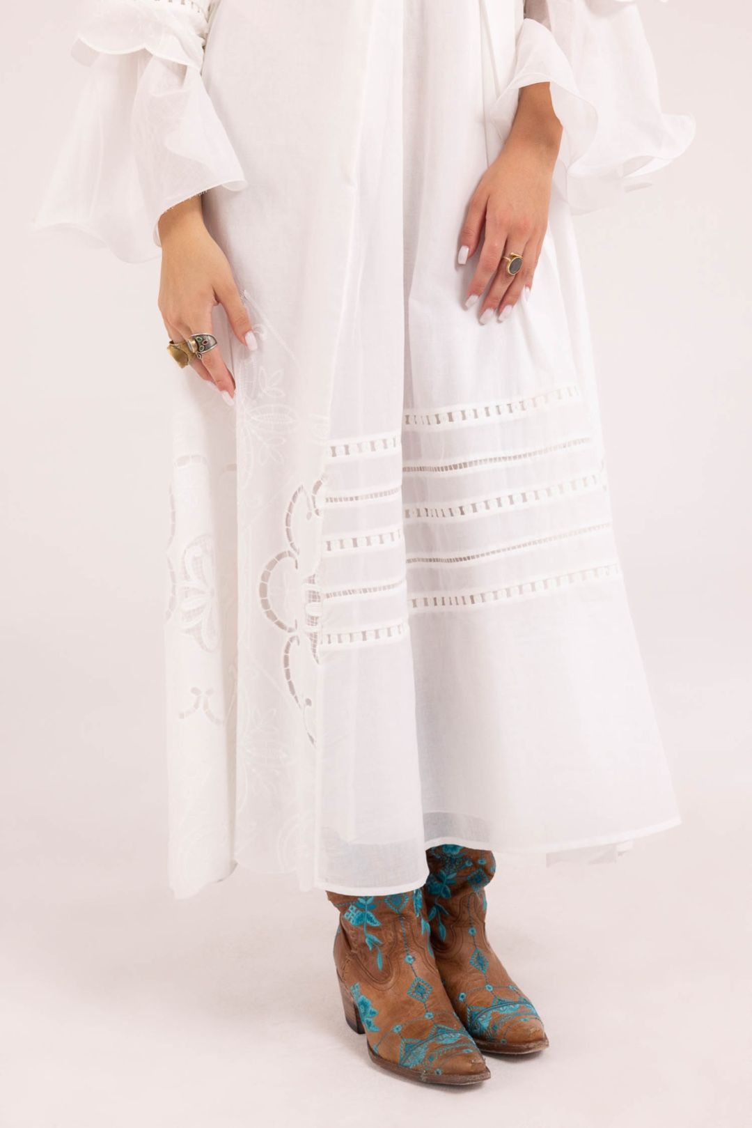 ABITO OSTUNI INTARSIA