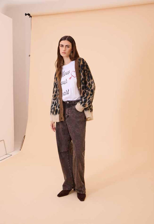 CARDIGAN ANIMALIER