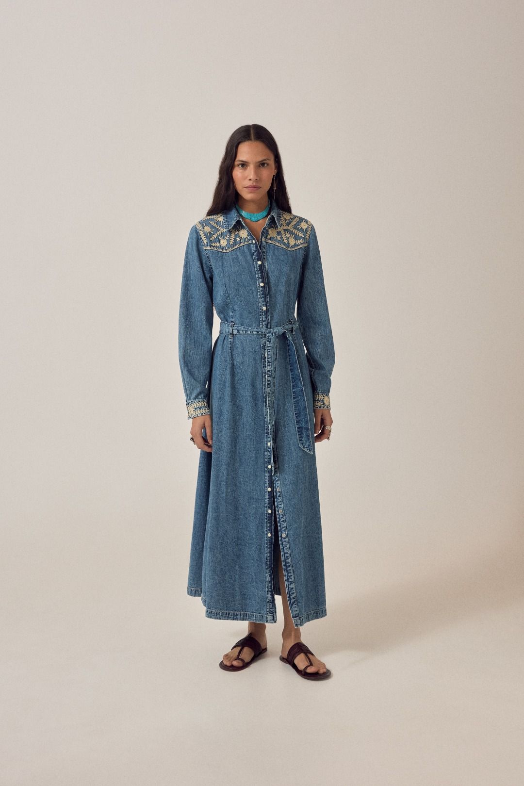 ABITO DENIM AMELIA