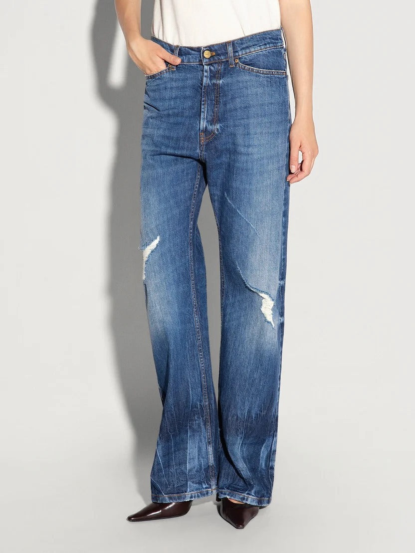 JEANS DRITTO 5 TASCHE