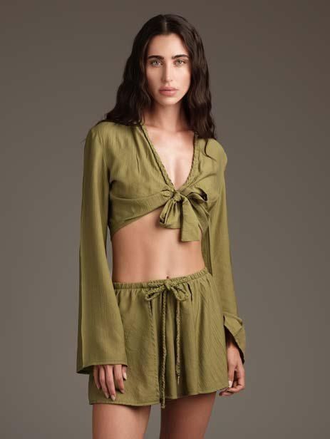 CROP TOP TRECCIA