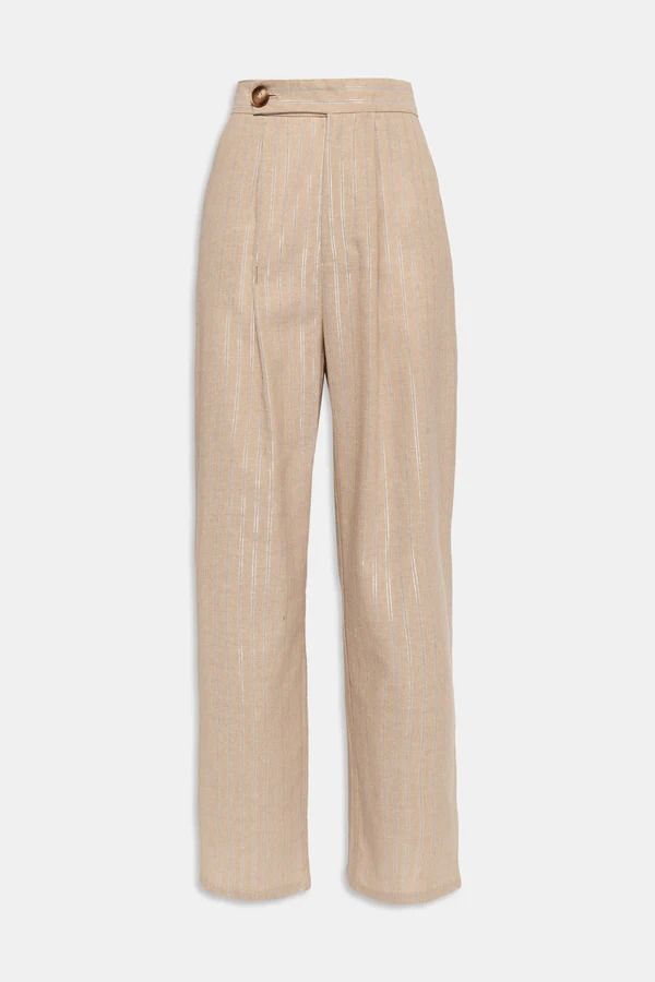 PANTALONE SARTORIALE IN LINO