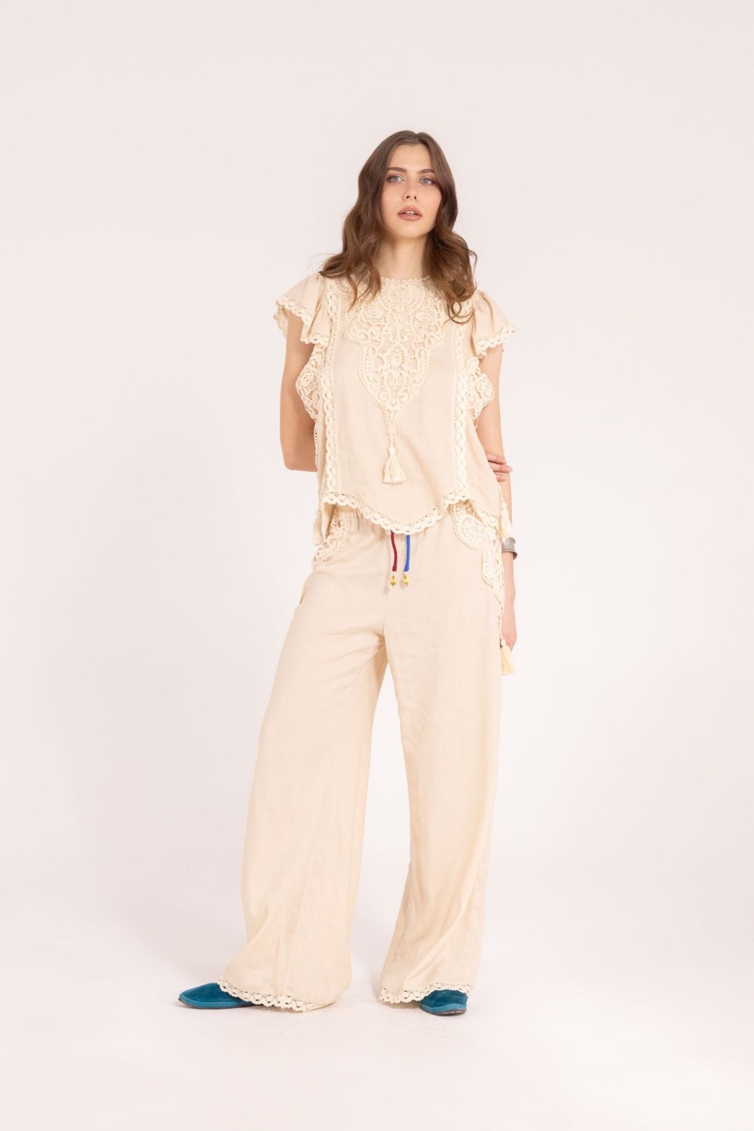 PANTALONE DETTAGLI CROCHET