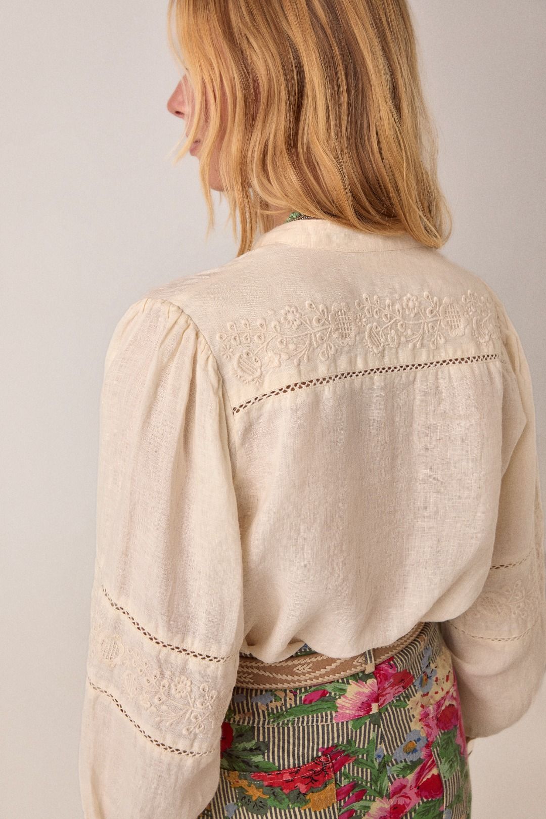 CAMICIA RICAMATA VIRGINIA
